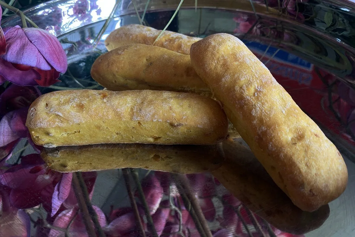 Pumpkin & Corn Finger Bread